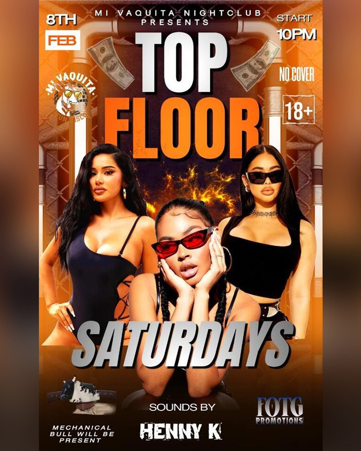 Top floor saturdays – ultimate nightlife experience!