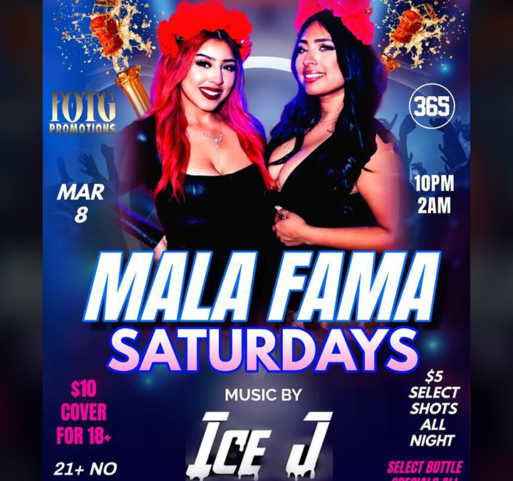 Mala Fama Saturdays – The Ultimate Weekend Party